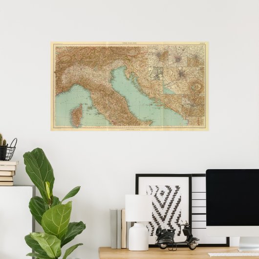 2426北イタリア ポスター (ホームオフィス)