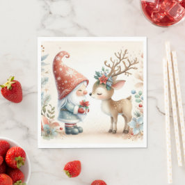 242.格言とトナカイ スタンダードランチョンナプキン