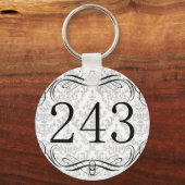 243市外局番 キーホルダー (正面)