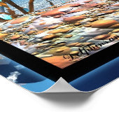 243.イルカと宝さがしの箱 ポスター (角)