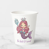 243.人魚のひいさま 紙コップ (正面)