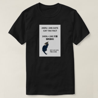 245% = 245猫 Tシャツ