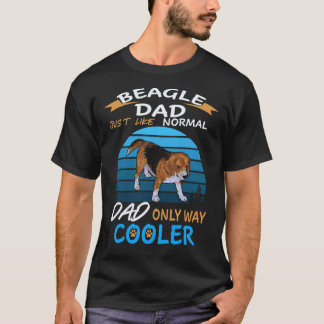 24 お父さん - ビーグルお父さん クーラー ビーグル Tシャツ