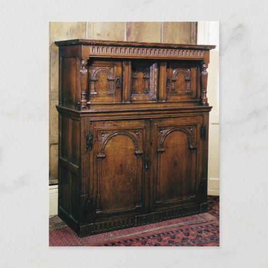 24:ホール戸棚、オーク、c.1600 ポストカード (正面)