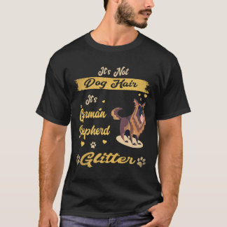 24 抜け毛ではなくジャーマンシェパードのラメです Tシャツ