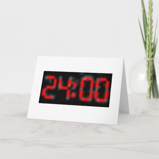 24:00 – あいさつ カード (正面)