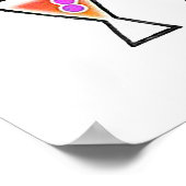 24"×24"ポスター - 私の年齢だとメガネが必要なのよ ポスター (角)