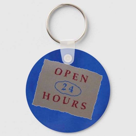 24/7キーチェーン キーホルダー (正面)
