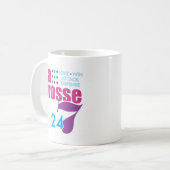 24/7ラクロス コーヒーマグカップ (正面左)