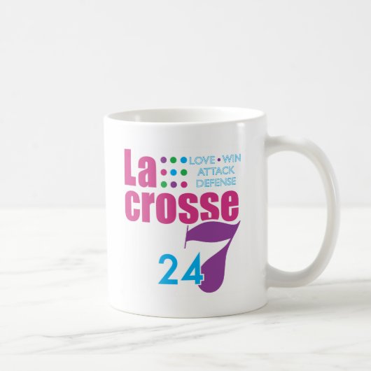 24/7ラクロス コーヒーマグカップ (右)