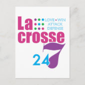 24/7ラクロス ポストカード (正面)