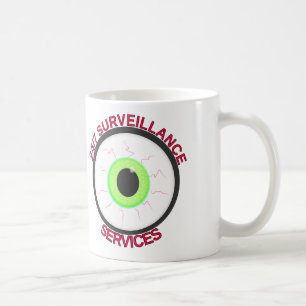 24/7監視サービス コーヒーマグカップ