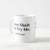 24:7 おもしろいことわざ コーヒーマグカップ (正面左)
