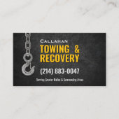24/7 Towing Service Roadside Assistance 名刺 (正面)