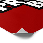 24.95散文笑わされるポスター前 ポスター (角)