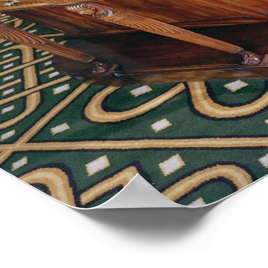 24:Desk by Thomas Chippendale Jr, 1805 ポスター (角)