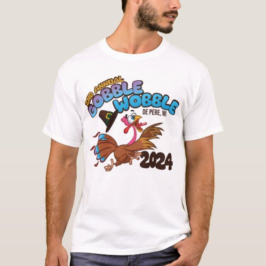 24 Gobble Wobble Tシャツ (正面)
