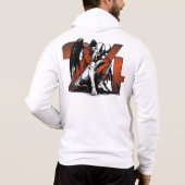 24 Hard Lines グラフィックTシャツ — Fallen Demon パーカ (裏面)