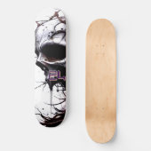 24 Hard Lines | Deathmask Deck – The Rebuild Begin スケートボード (正面)