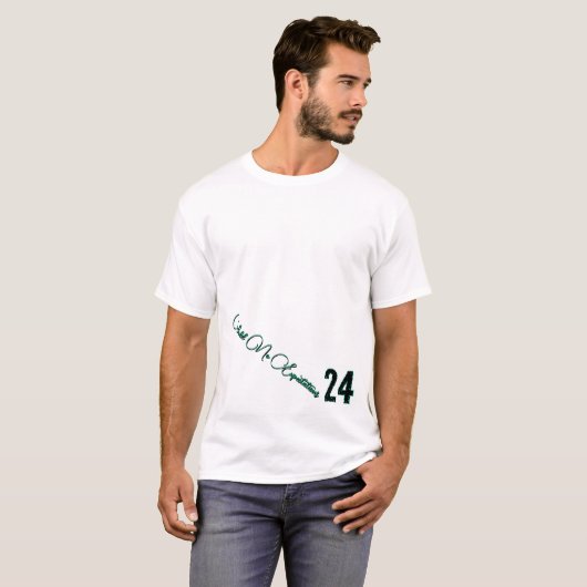 24 hard lines-hold no expectations tシャツ (正面フル)