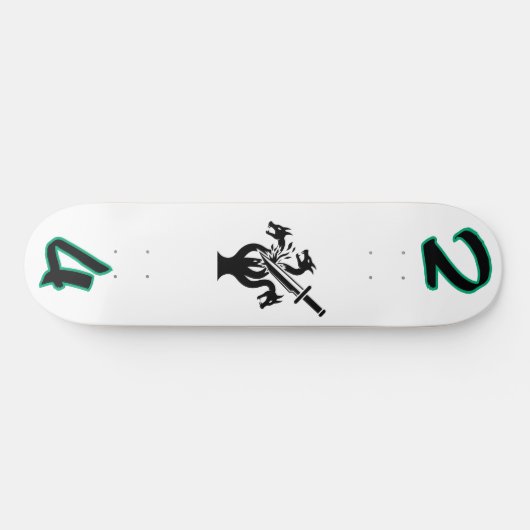 “24 Hard Lines” Hydra Deck – Conquer the Chaos Edi スケートボード (横)