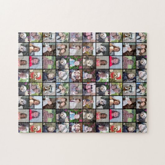 24 Instagramフォトコラージュ – 写真の全容 ジグソーパズル (横)