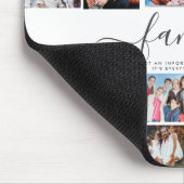 24 Photo Collage Cute Family Love Memory マウスパッド (コーナー)