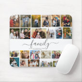 24 Photo Collage Cute Family Love Memory マウスパッド (マウス)