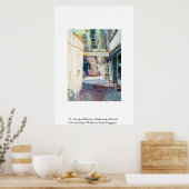 24, rue des Orfevres, Strasbourg （フランス） ポスター (キッチン)