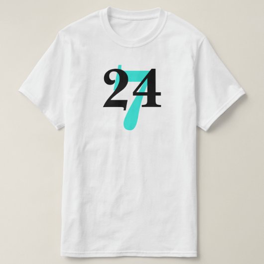 24 Seven 247 Tシャツ (デザイン正面)