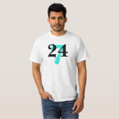 24 Seven 247 Tシャツ (正面フル)