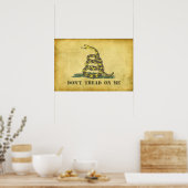 24"x20"ポスターに踏み込まない ポスター (キッチン)