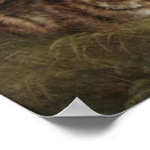 24 x 18インチヴィンテージ絵画ウサギ ポスター (角)