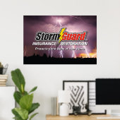 24 X 36 Storm Guardロゴポスター ポスター (ホームオフィス)