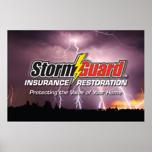 24 X 36 Storm Guardロゴポスター ポスター