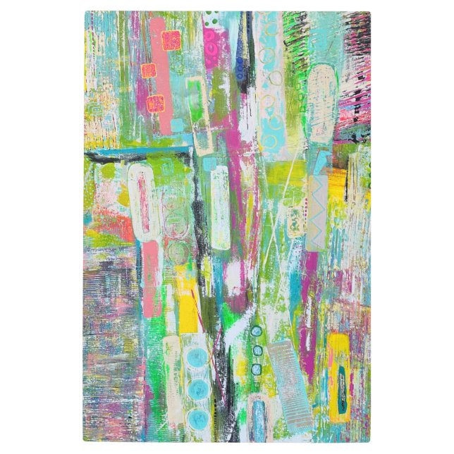 24thおよびMain 24 x 36メタルウォールアート メタルプリント (正面)