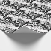 24th Anniversary編集可能 ラッピングペーパー (角)