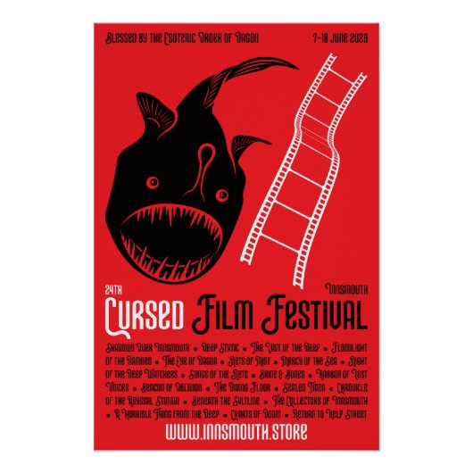 24th Cursed Film Festival — Innsmouth ポスター (正面)