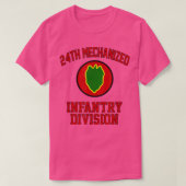 24th Mechanized Infantry Division Veteran Fathers Tシャツ (デザイン正面)