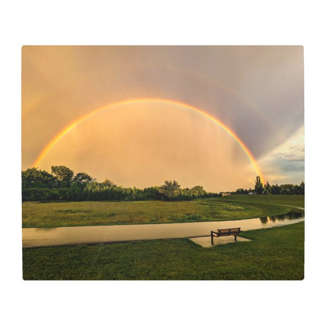 24x20メタルウォールアート メタルプリント (正面)