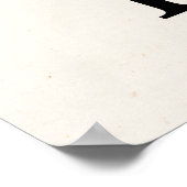 24x24正方形ポスターパーソナライズされた紙 ポスター (角)