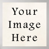 24x24正方形ポスターパーソナライズされた紙 ポスター (正面)