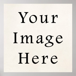 24x24正方形ポスターパーソナライズされた紙 ポスター