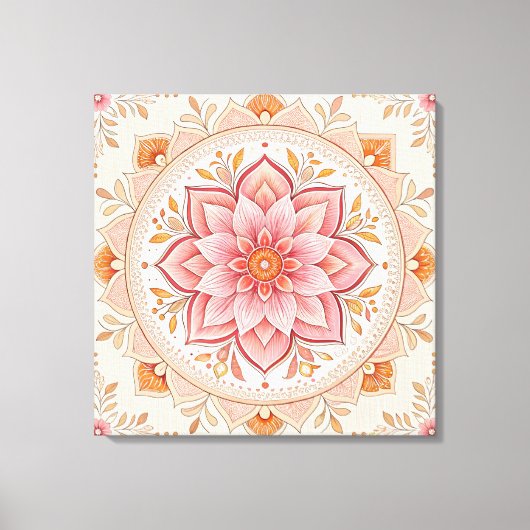 24x24 Personalized Photo Canvas for Wall Décor キャンバスプリント (正面)