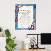 24x30主の祈りの言葉ポスタープリント ポスター (ホームオフィス)