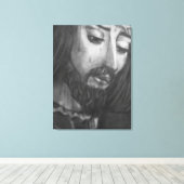 # 24x32 # White Frame# Lienzo キャンバスプリント (インサイチュ (ウッドフロア))