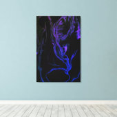 24x36インチの抽象芸術「叫び」 キャンバスプリント (インサイチュ (ウッドフロア))