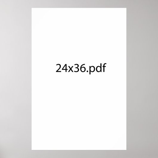 24x36標準 ポスター (正面)