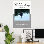 24x36祝の葬儀ポスター ポスター (ホームオフィス)