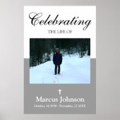 24x36祝の葬儀ポスター ポスター (正面)